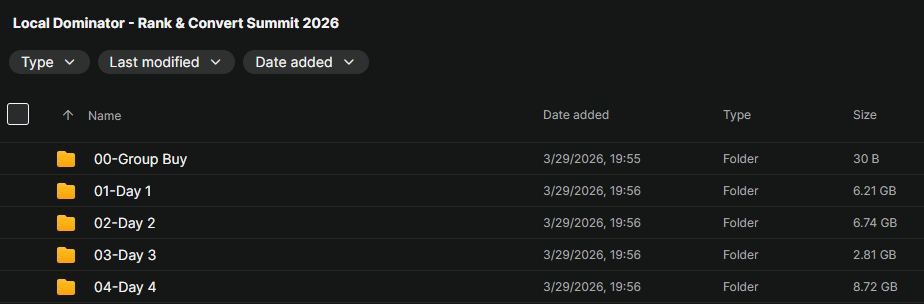 Local Dominator - Rank & Convert Summit 2026
