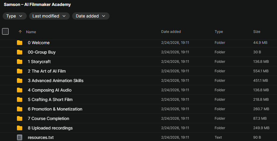 Samson – AI Filmmaker Academy Download