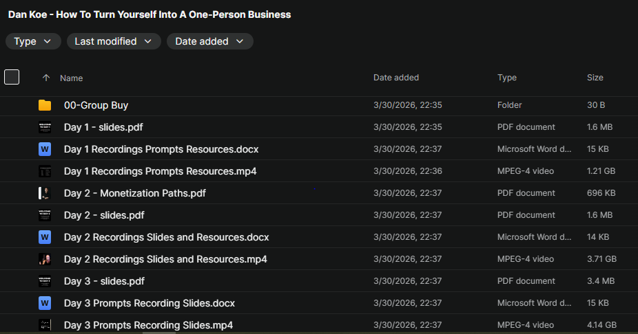 Dan Koe – How To Turn Yourself Into A One-Person Business Download