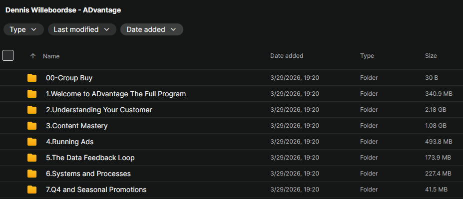 Dennis Willeboordse – ADvantage Download