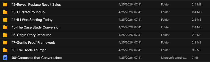 Jordan Dooley - Carousels that Convert