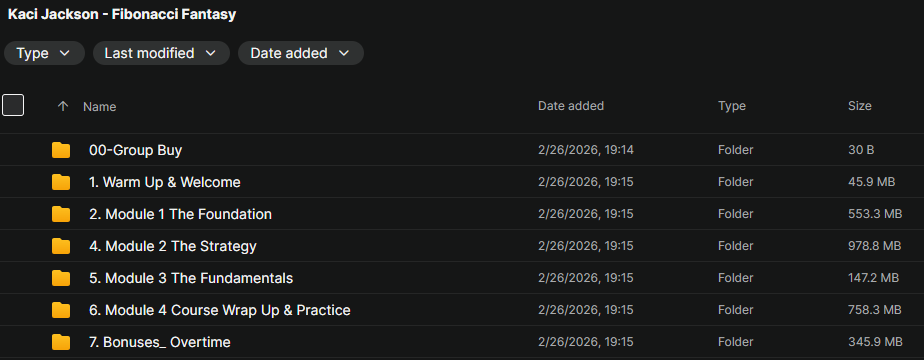 Kaci Jackson - Fibonacci Fantasy