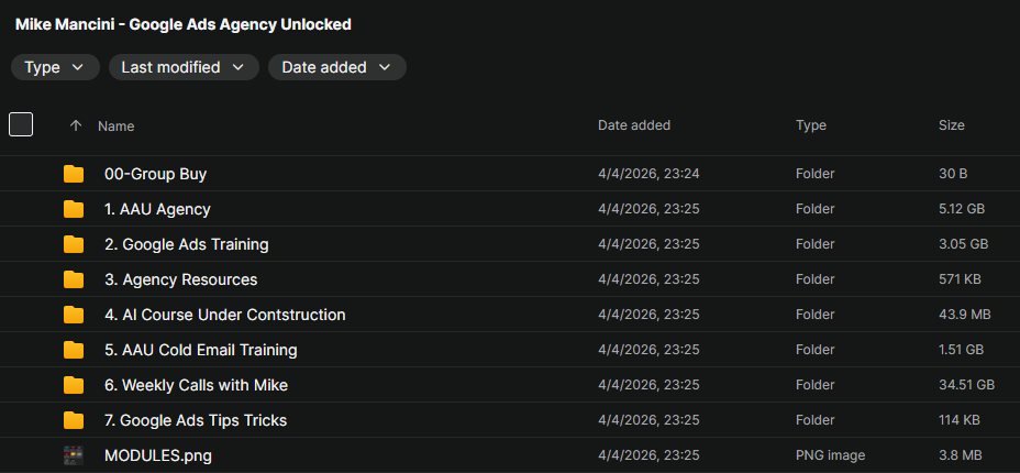 Mike Mancini – Google Ads Agency Unlocked Download