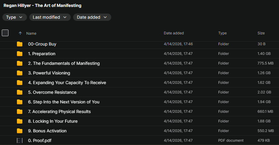 Regan Hillyer – The Art of Manifesting Download