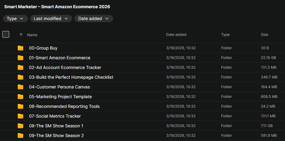 Smart Marketer – Smart Amazon Ecommerce 2026