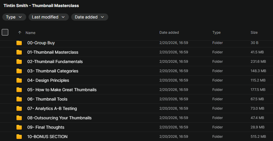 Tintin Smith - Thumbnail Masterclass