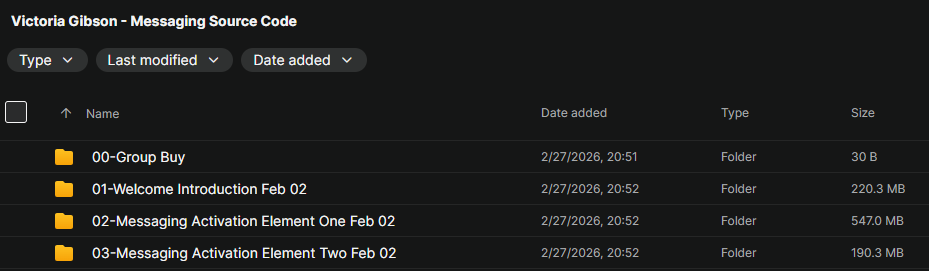 Victoria Gibson – Messaging Source Code Download