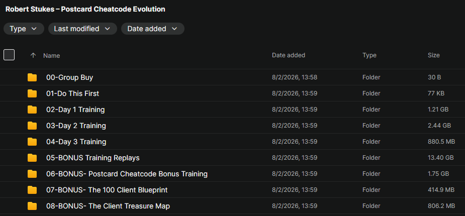Robert Stukes – Postcard Cheatcode Evolution